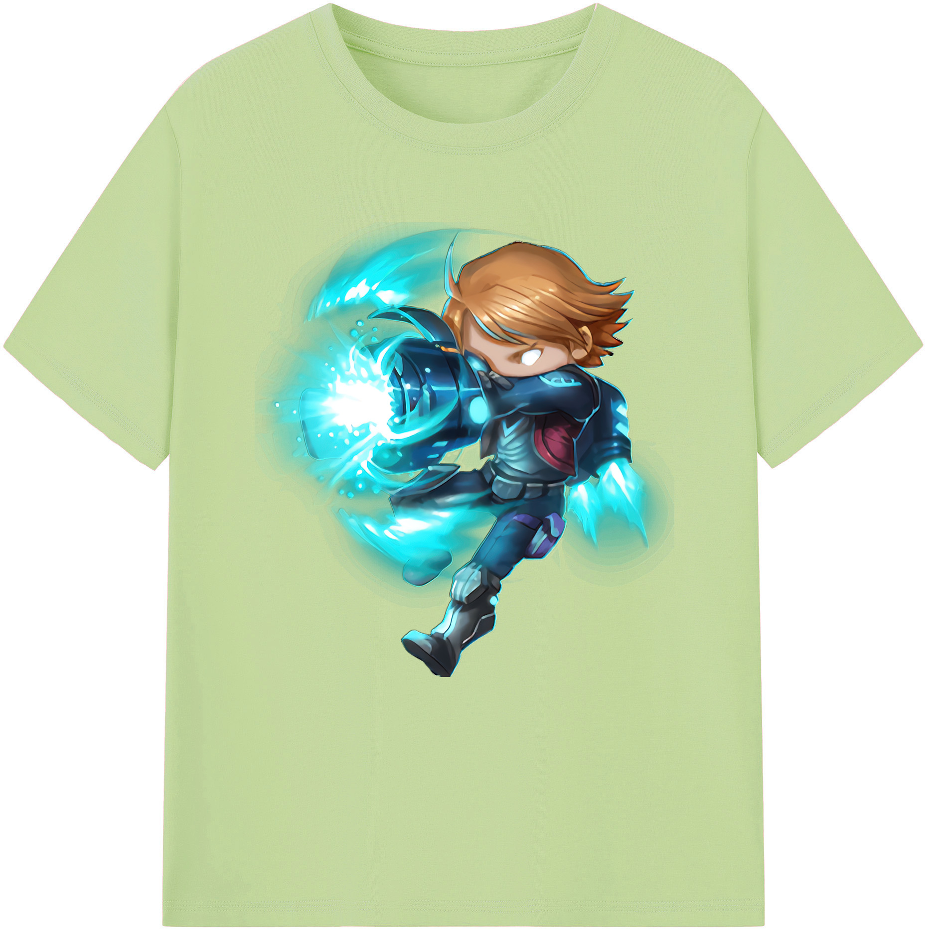 リーグ・オブ・レジェンド League of Legends LOL 綿100％半袖Tシャツ（フロントプリント）